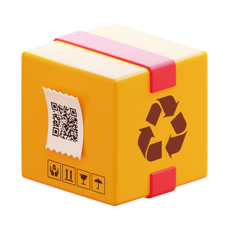 DELIVERY Box  3D Icon