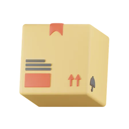 Delivery Box  3D Icon