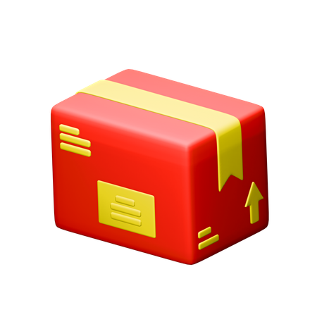 Delivery Box  3D Icon