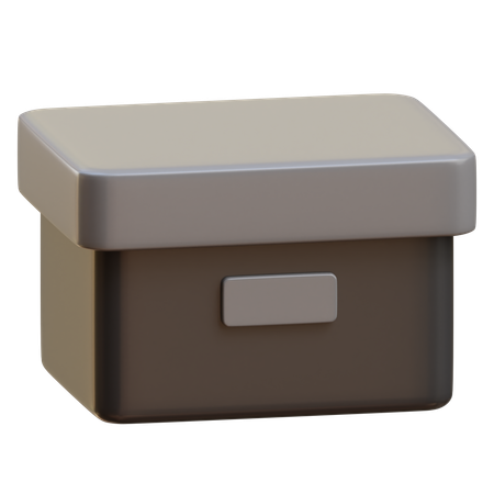 Delivery Box 3D Icon