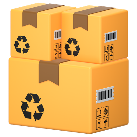 Delivery Box  3D Icon