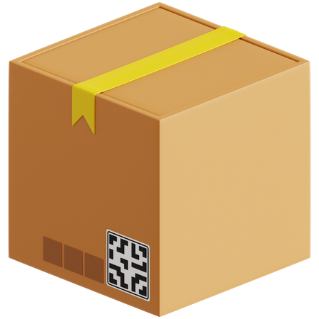Delivery Box  3D Icon