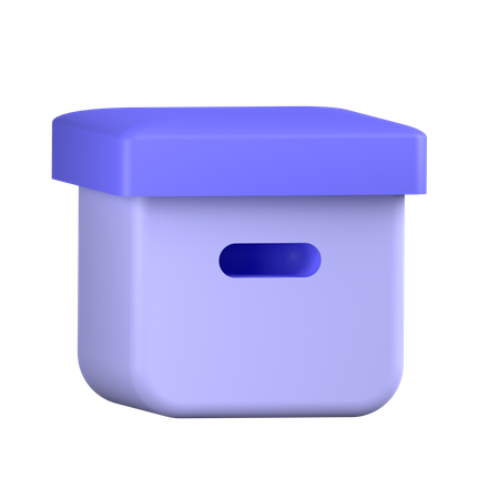 Delivery Box  3D Icon