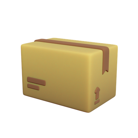Delivery Box  3D Icon