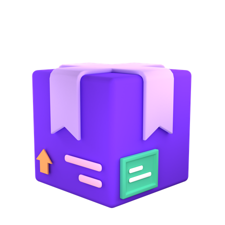 Delivery Box  3D Icon