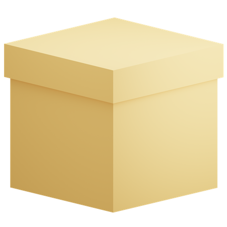 Delivery Box  3D Icon