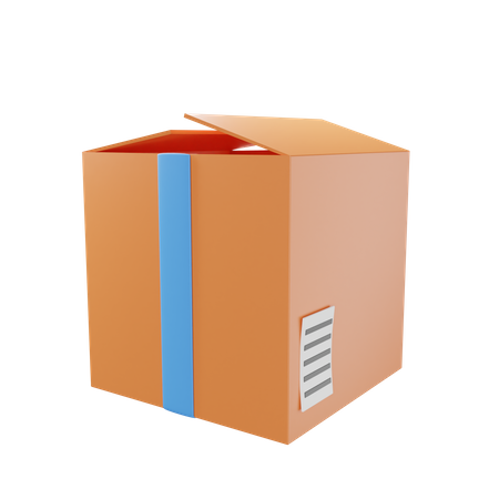 Delivery Box  3D Icon