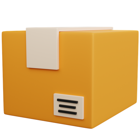 Delivery Box  3D Icon