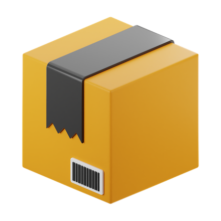 Delivery Box  3D Icon