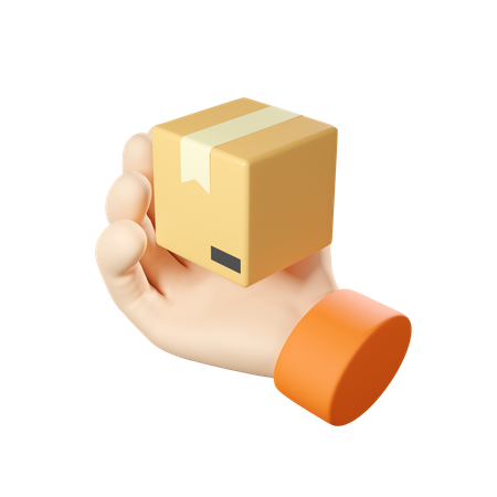 Delivery Box  3D Icon