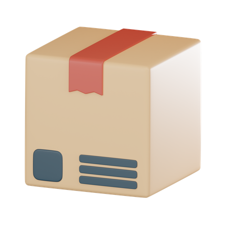 Delivery Box  3D Icon