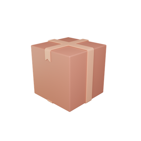 Delivery Box  3D Illustration