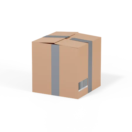 Delivery Box  3D Illustration