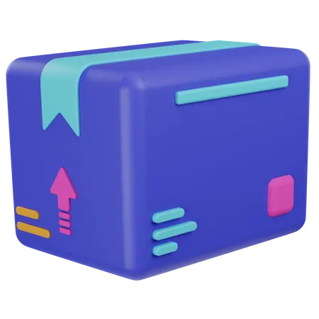 Delivery Box  3D Illustration