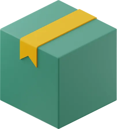 Delivery Box  3D Illustration