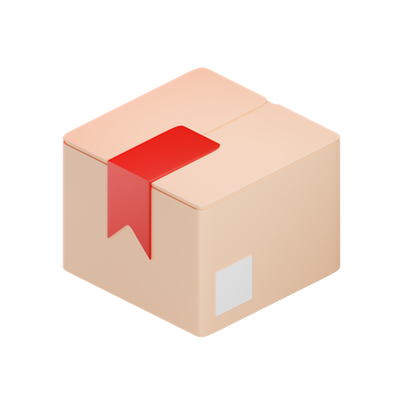 Delivery Box  3D Illustration