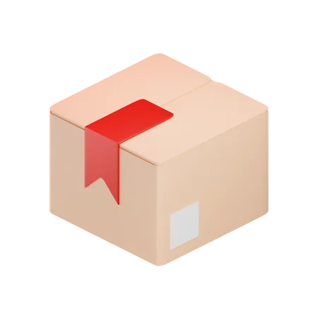 Delivery Box  3D Illustration