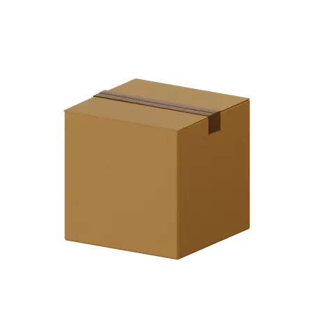 Delivery Box  3D Illustration