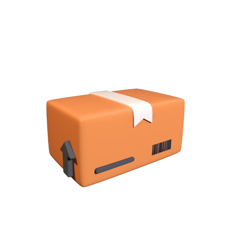 Delivery Box  3D Illustration