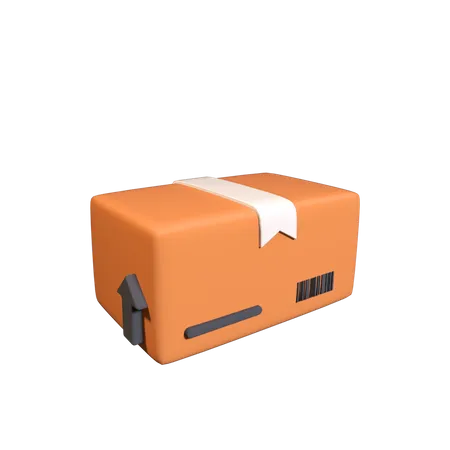 Delivery Box  3D Illustration