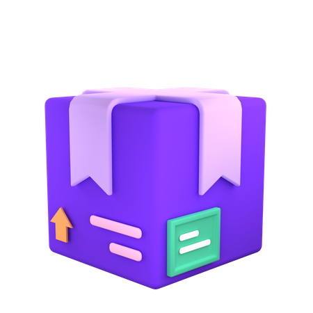 Delivery Box  3D Illustration