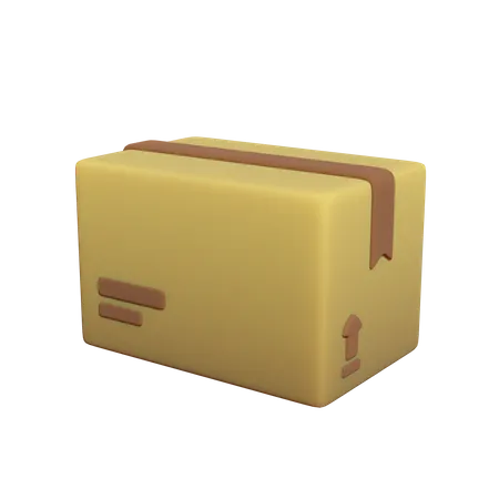 3 D Illustration Of Box Perfect For 3 D Icon Ecommerce Market Store Etc 3D Illustration