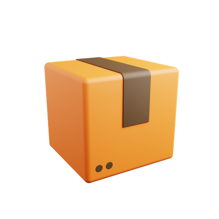 Delivery Box 3D Icon