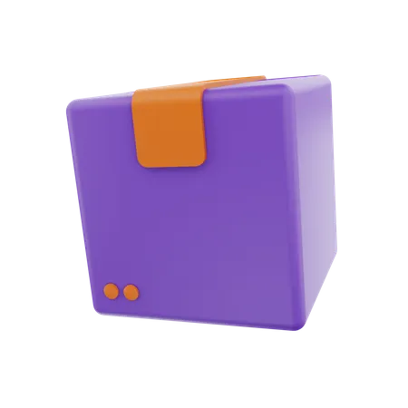 3 D Render Delivery Box Illustration 3D Icon