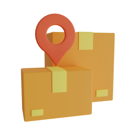 Delivery Box  3D Icon