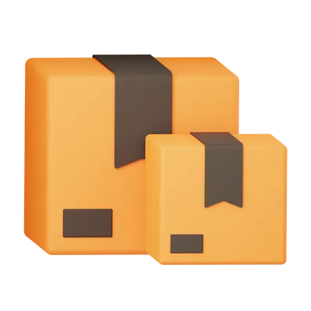 Delivery Boxes  3D Icon