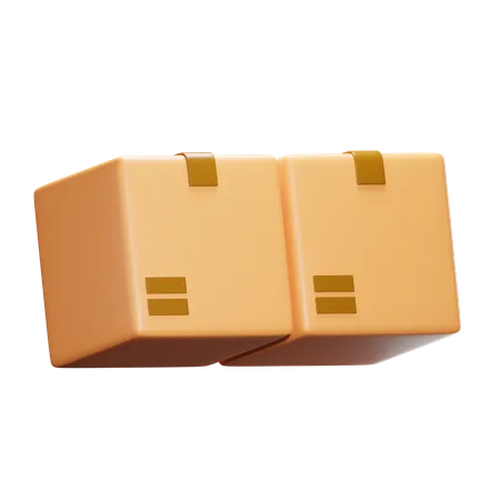 Delivery Boxes  3D Icon