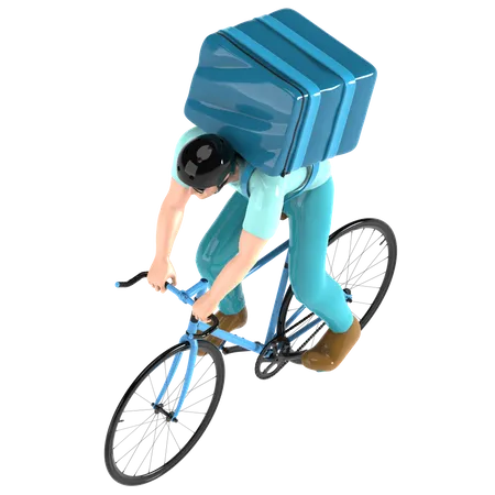 Delivery Boy 3D Illustration