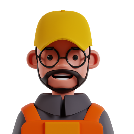 Delivery Boy  3D Icon