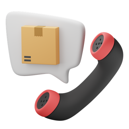 Delivery Call  3D Icon