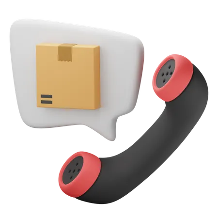 Delivery Call  3D Icon