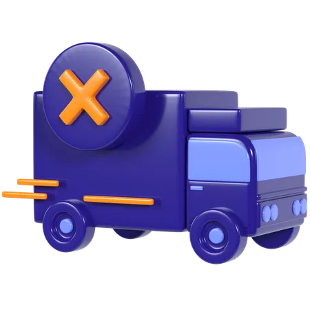 Delivery Canceled  3D Icon