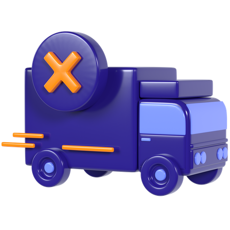 Delivery Canceled  3D Icon