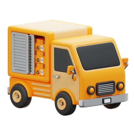 Delivery Car  3D Icon
