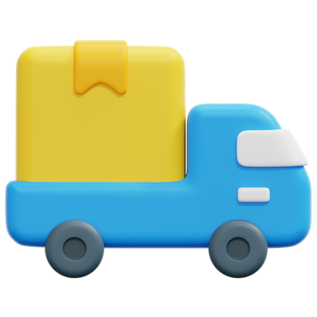 Delivery car  3D Icon