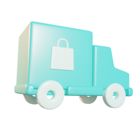 Delivery Car  3D Icon