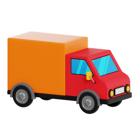 Delivery Car  3D Icon