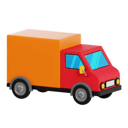 Delivery Car  3D Icon