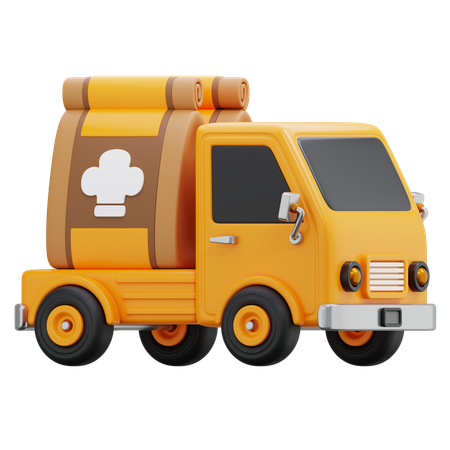 Delivery car  3D Icon