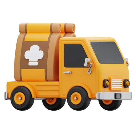 Delivery car  3D Icon