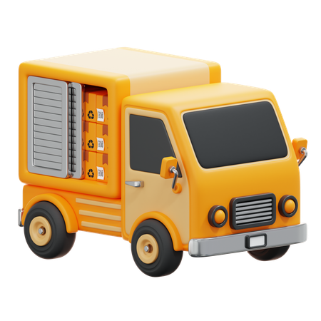 Delivery Car  3D Icon