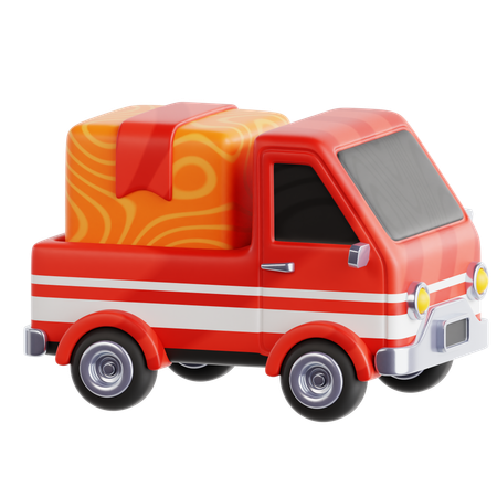 Delivery Car  3D Icon
