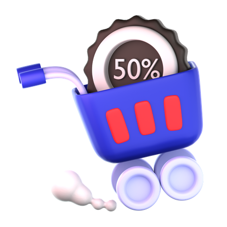 Delivery Cart  3D Icon