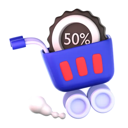 Delivery Cart  3D Icon