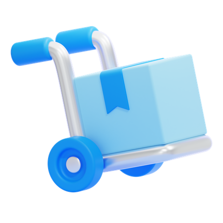 Delivery Cart  3D Icon