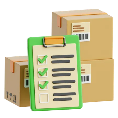 Delivery Checking  3D Icon